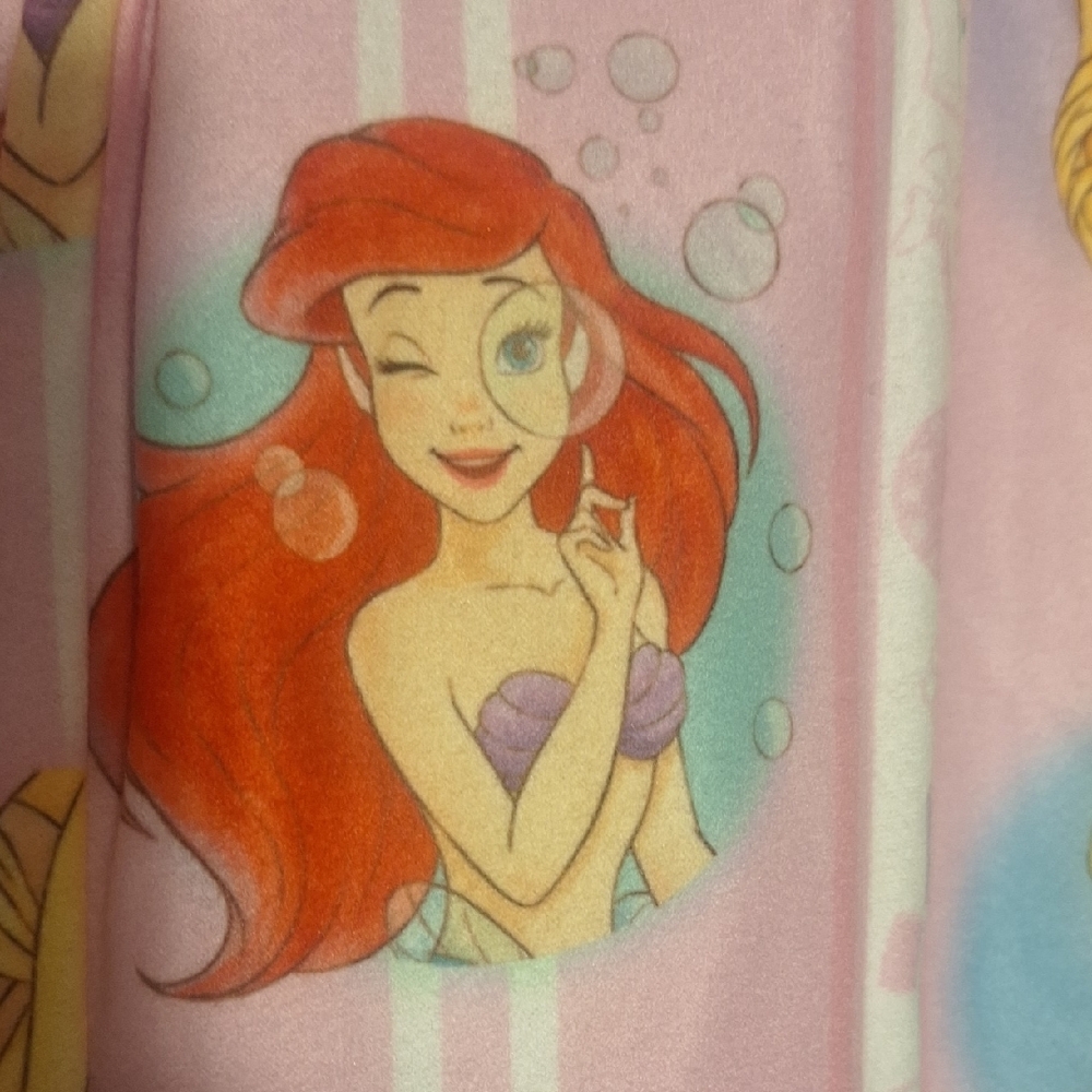 NWT Disney Pink Princess Kids Pajama Set - Picture 3 of 7